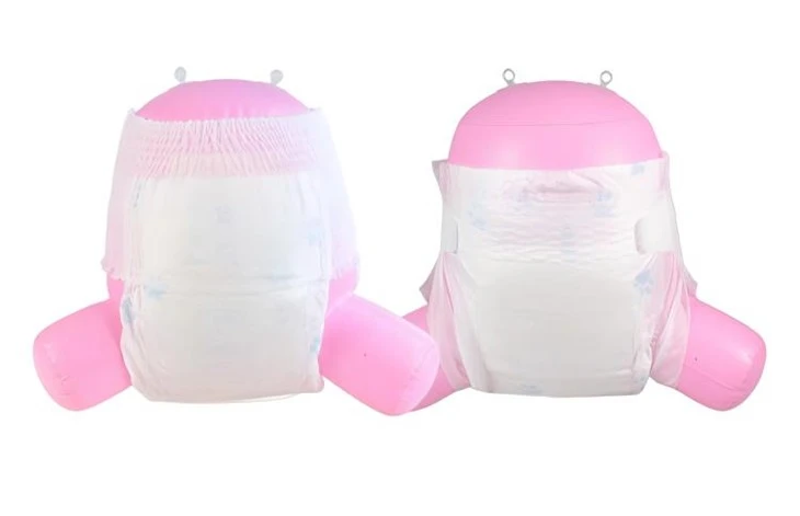 Wholesale Sap Super Absorbent Small Waist Baby Diaper