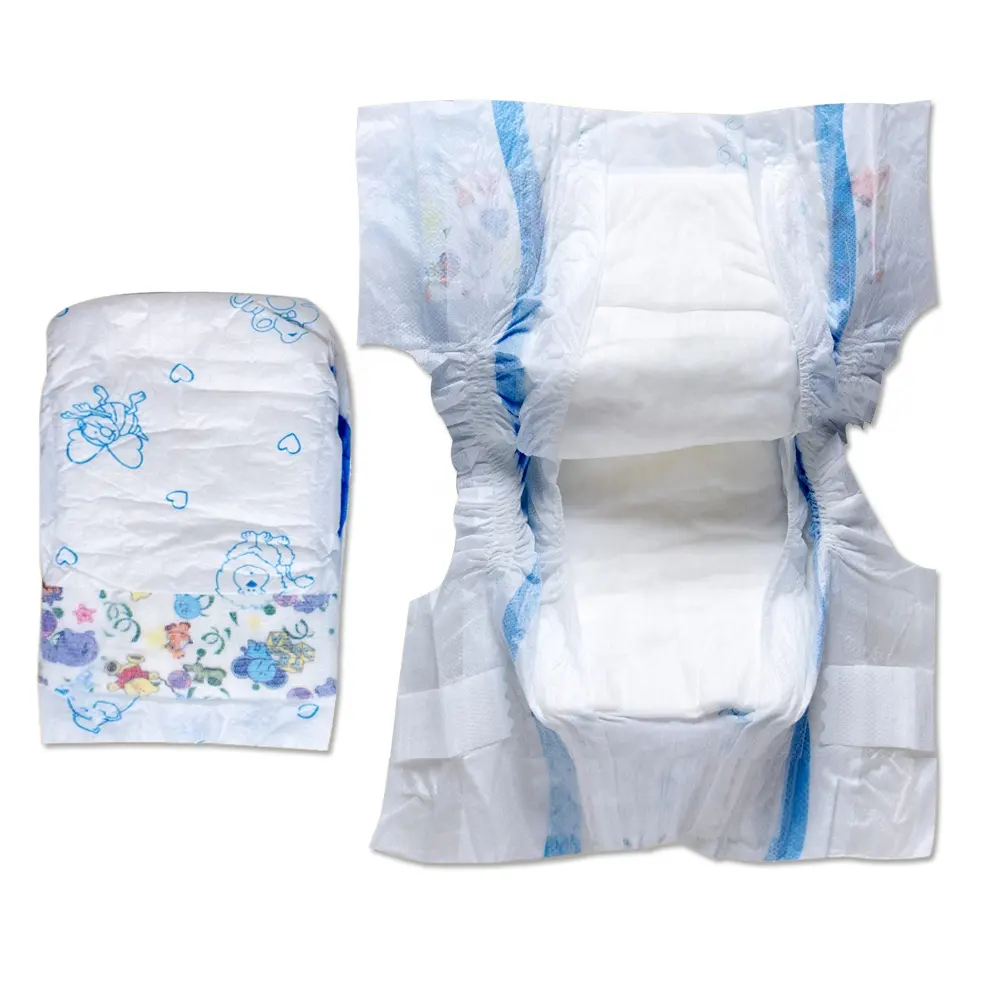 Wholesale Sap Super Absorbent Small Waist Baby Diaper